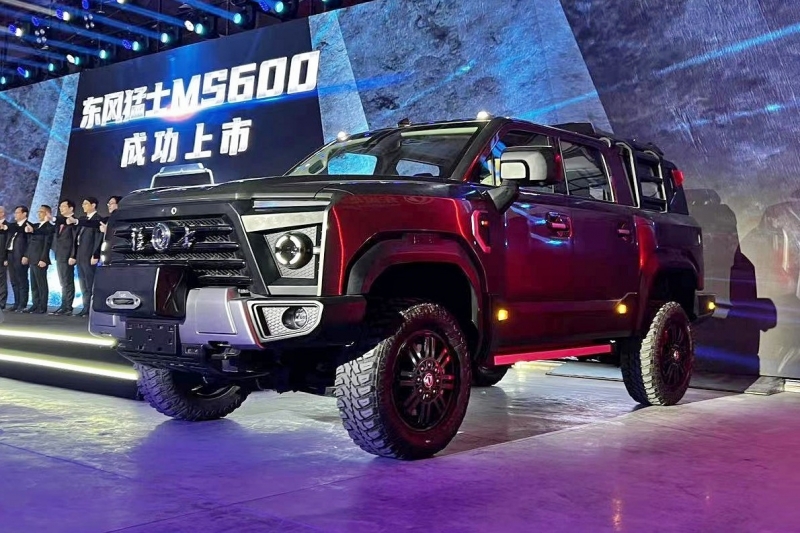 Большой и страшный: новый рамный внедорожник Dongfeng Mengshi с военными корнями