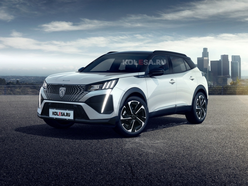 Обновлённый Peugeot 2008: первые изображения