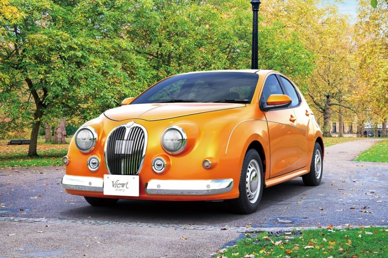 Представлен Mitsuoka Viewt нового поколения: Toyota вместо Nissan
