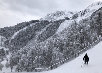 Режим ЧС ввели в горах Сочи из-за схода снежных лавин