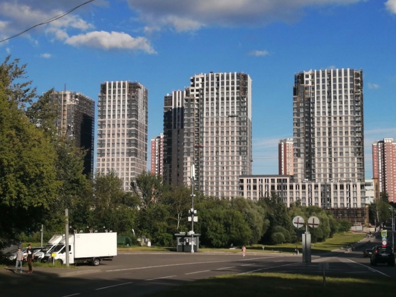 В Нагорном районе завершено строительство жилого комплекса из 6 корпусов