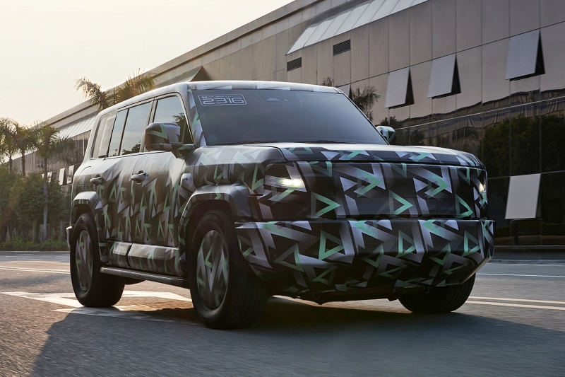 BYD готовит угловатый внедорожник в стиле Mercedes-Benz G-класса