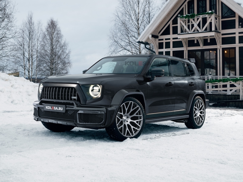 Дерзкий китаец: Haval Dargo в стиле G63 AMG