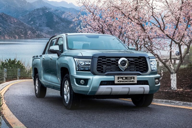 Great Wall везёт в Россию большой пикап Poer King Kong: будет два мотора на выбор
