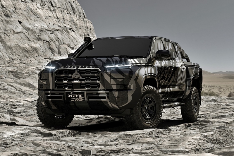 Mitsubishi XRT: пролог нового L200 в эффектном камуфляжном декоре от Ralliart