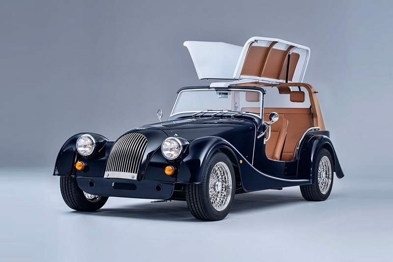 Morgan Plus 4 Spiaggina: уникальный рамный пляжный автомобиль на базе родстера