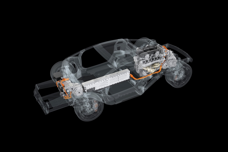 Новый флагман Lamborghini: V12, коробка поперёк, три электромотора, полный привод