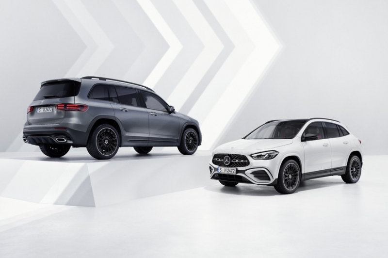 Обновление кроссоверов Mercedes GLA и GLB провели «по лекалам» младших родственников