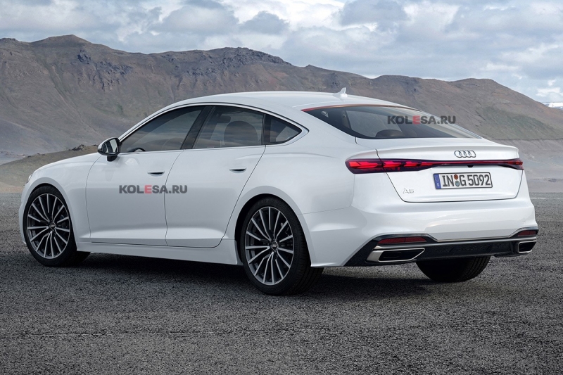 Обновлённый Audi A5 Sportback: первое изображение