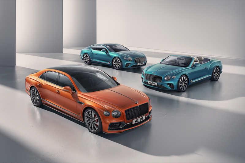 Bentley слегка обновила Flying Spur, Continental GT и GTC Azure