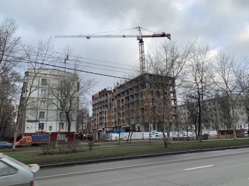 Девятый дом по программе реновации в Зюзине готовится к передаче под заселение