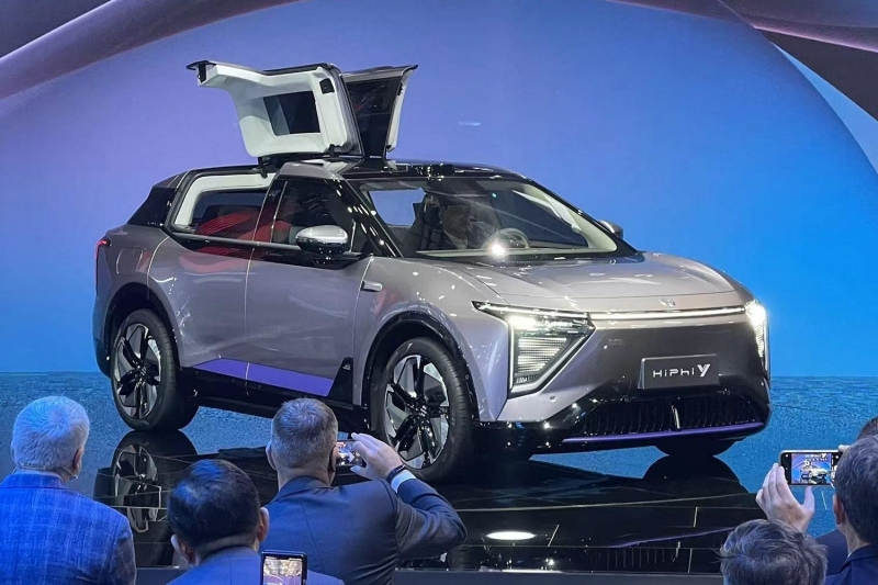 Электрический кроссовер HiPhi Y: премьера в Шанхае и подготовка к покорению Европы