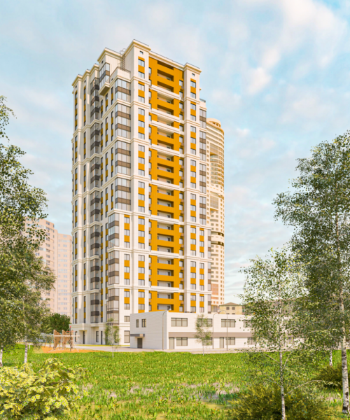 На северо-западе Москвы построили реновационный дом с  видом на реку