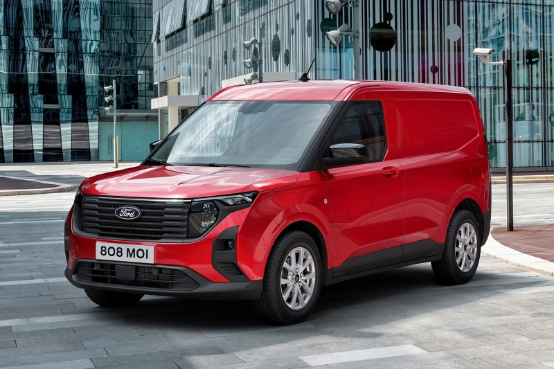 Новый Ford Transit Courier: родственник кроссовера Puma, есть электрическая версия