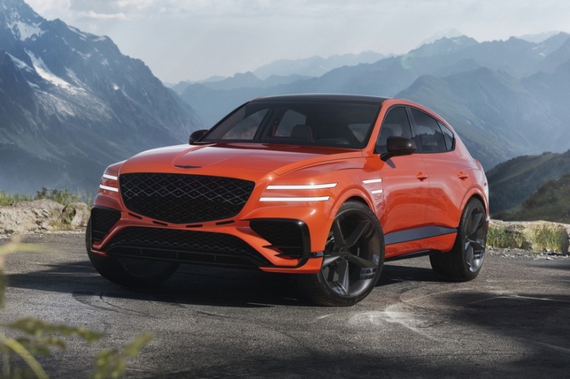 Представлен кроссовер Genesis GV80 Coupe – корейский ответ BMW X6