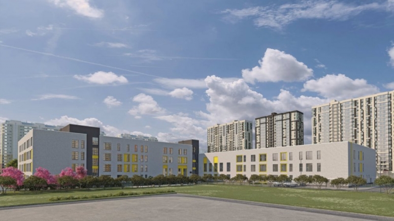 В Балашихе строят школу для 1320 учеников