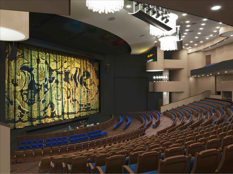 В театре им. Н. Сац в Москве началась подготовка к монтажу оборудования оркестровой ямы