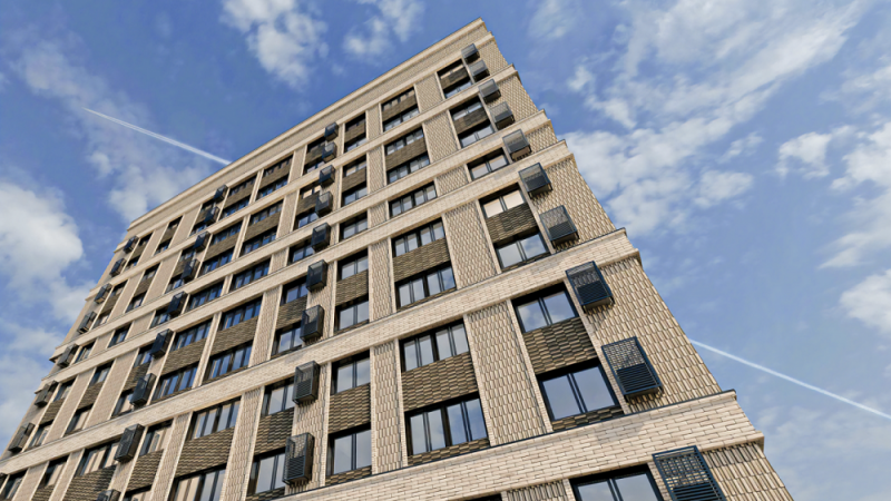 Дом по реновации с «плетеными» фасадами