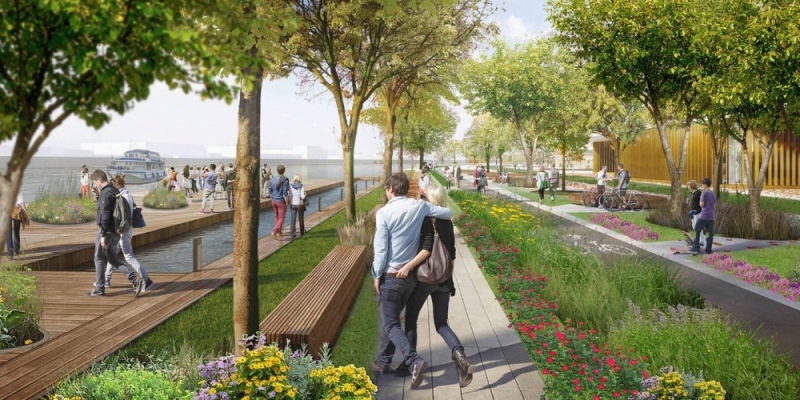 Променад в скандинавском стиле появится на Симоновской набережной