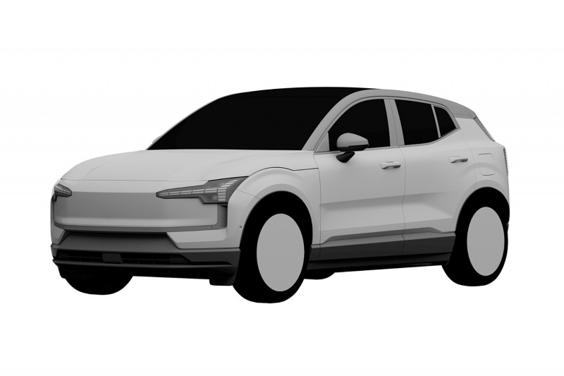 Volvo EX30: патентные изображения младшего кроссовера на платформе Geely