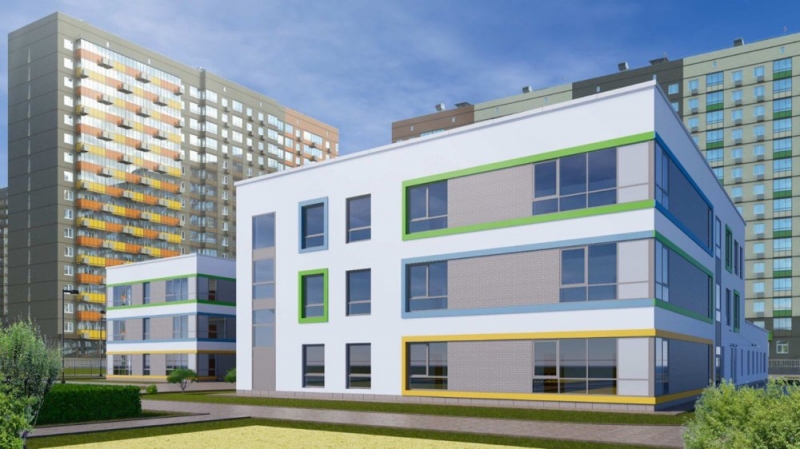 Второй детский сад в ЖК «Томилино Парк» готов на 70%