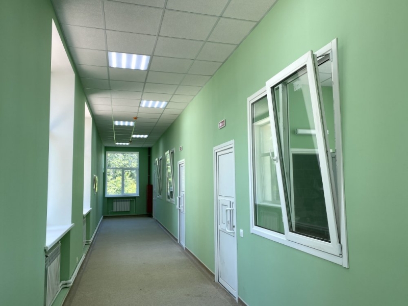 «Единый заказчик» завершает восстановление инфекционного корпуса горбольницы №1 в Мариуполе