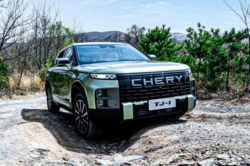 Кроссовер Chery TJ-1, который ждут в России, показался на новых официальных фото