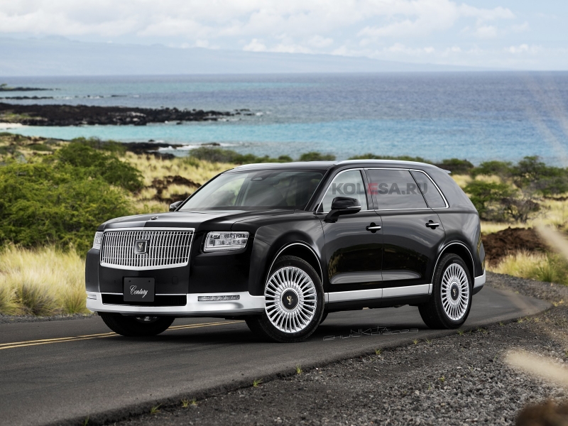 Кроссовер Toyota Century SUV: новые изображения