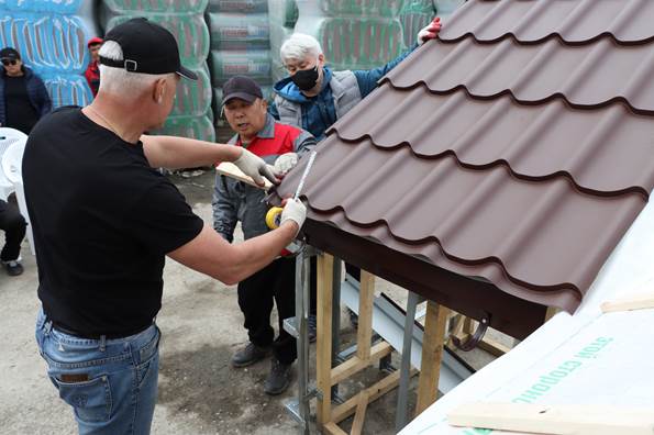 Мастер класс по монтажу кровли и фасада от «Металл Профиль» прошел в Монголии