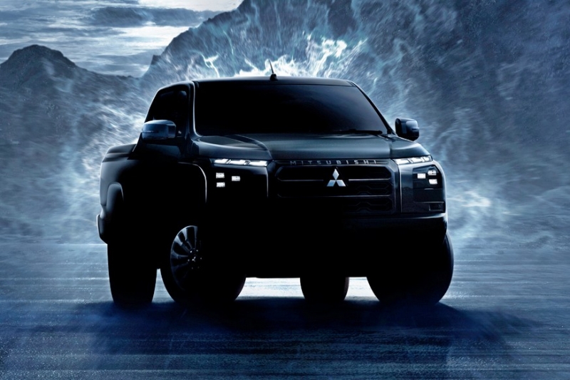Mitsubishi L200 нового поколения показался на свежих кадрах