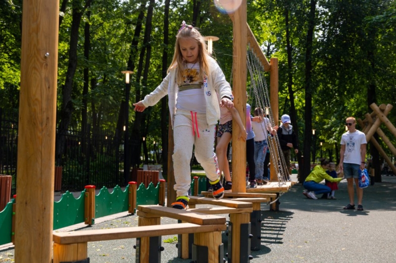 На 5 общественных пространствах Подмосковья появятся зоны активного отдыха