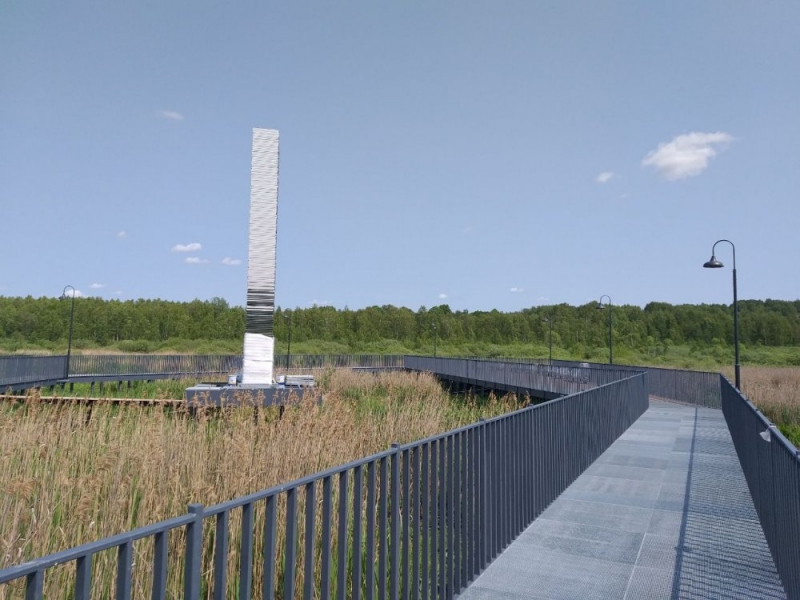 На озере Сенеж завершены работы по благоустройству набережной