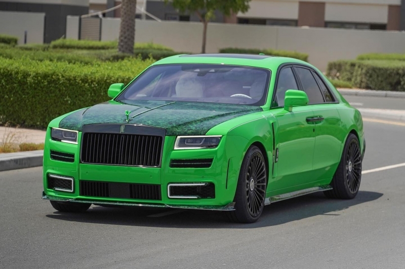 Пощёчина британскому вкусу: Mansory превратил Rolls-Royce Ghost в «чудище болотное»