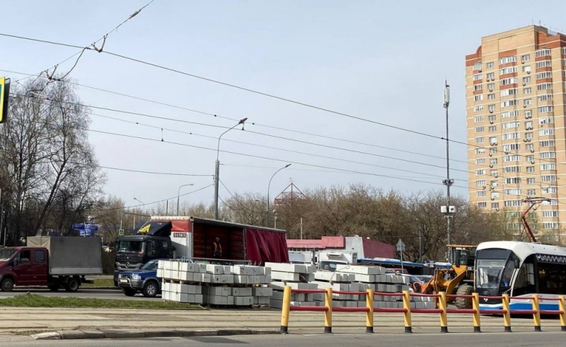 Территории, прилегающие к новой трамвайной линии на востоке Москвы, будут благоустроены