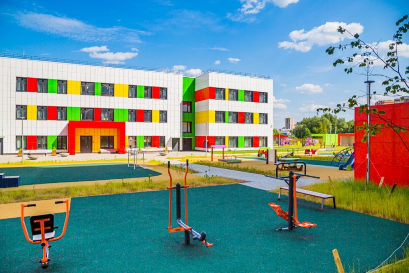 В городском округе Балашиха завершилось строительство третьего детского сада