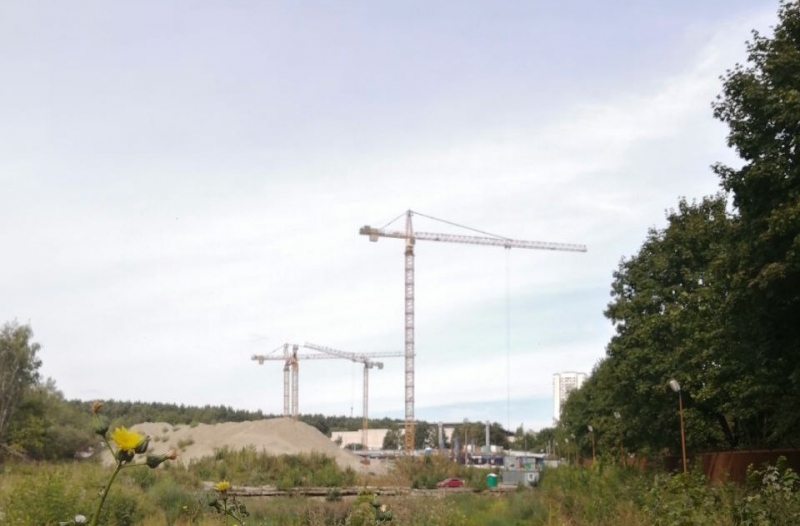 В районе Капотня началось строительство жилого дома по программе реновации