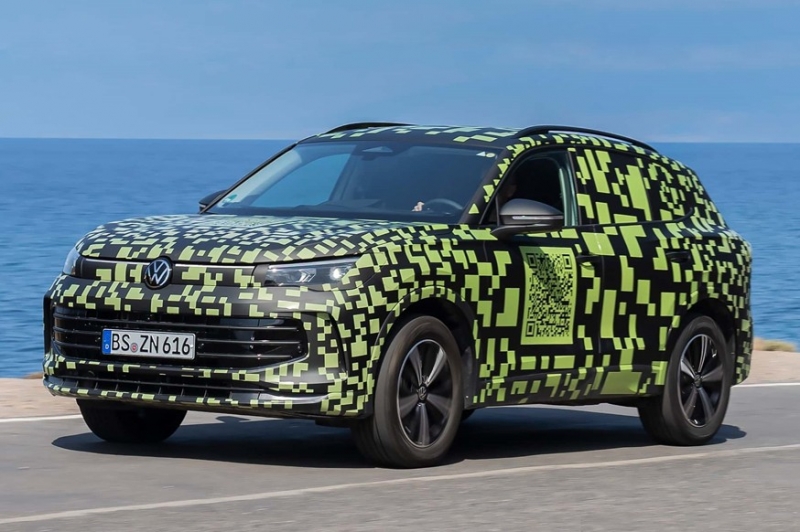 Volkswagen Tiguan третьего поколения: новые фото и подробности