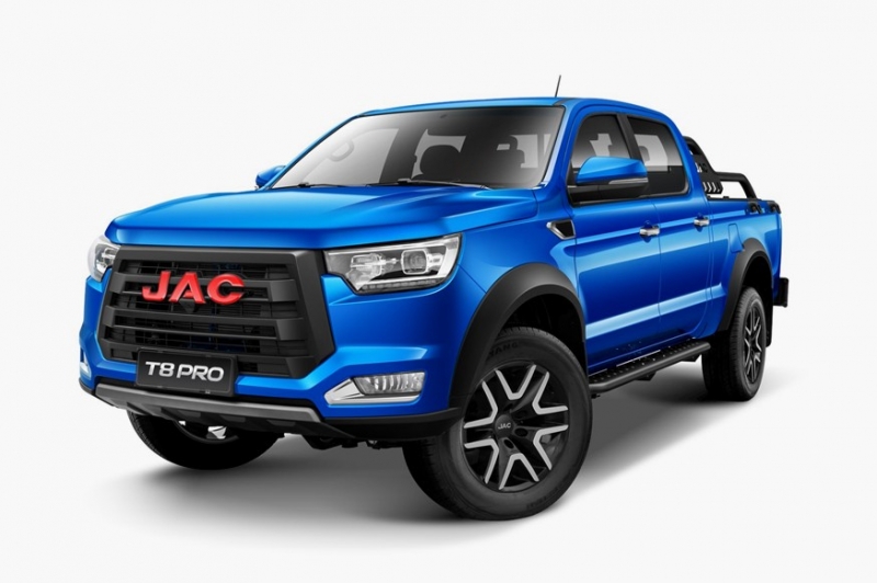 Давно обещанный пикап JAC T8 Pro наконец добрался до российского рынка