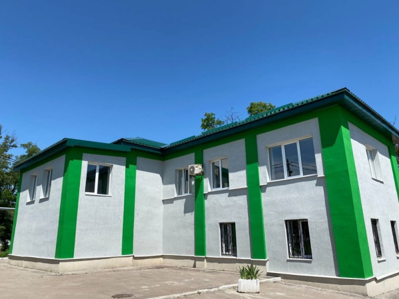 «Единый заказчик» завершил восстановление лабораторного корпуса горбольницы №1 в Мариуполе