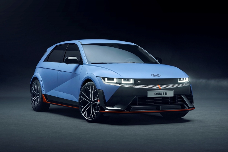 Электрический хот-хэтч Hyundai Ioniq 5 N всеми силами имитирует бензиновый