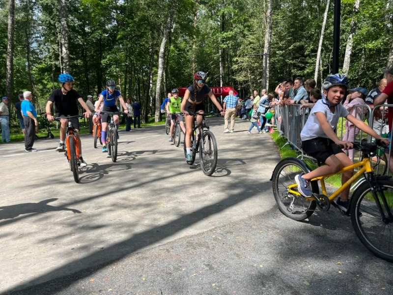 Лесопарк с лыжероллерной трассой открылся в Подольске