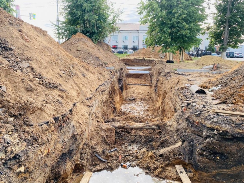 На 85% завершены работы на пешеходном переходе на Лермонтовском проспекте