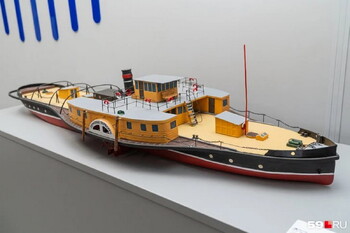 На дне Камы в Перми обнаружили старинный колёсный пароход