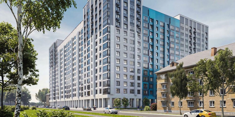 На улице Верхоянская началось строительство дома по программе реновации