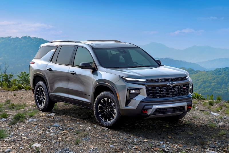 Новый Chevrolet Traverse: более брутальная внешность и только 4-цилиндровый мотор