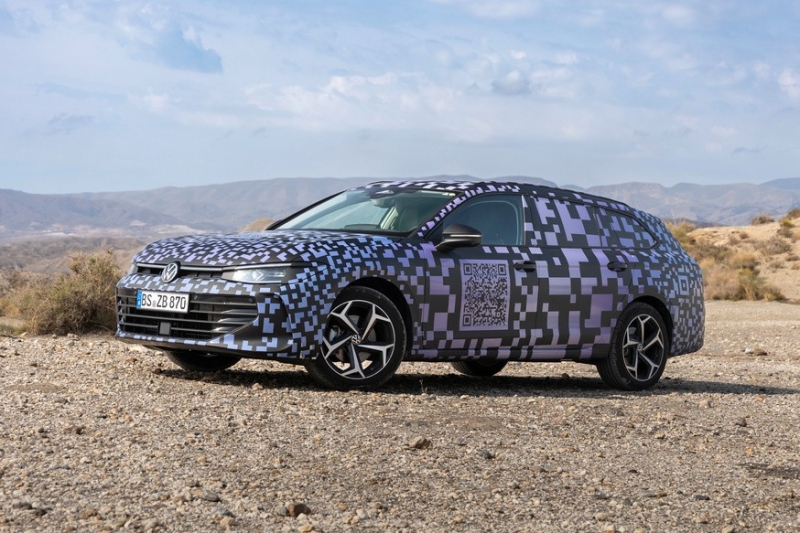 Официальные фото Volkswagen Passat нового поколения: теперь только универсал