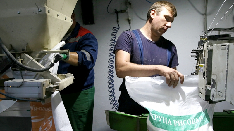 Правительство РФ ввело временный запрет на вывоз риса