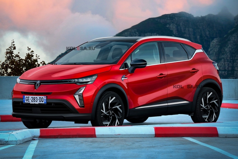 Renault готовится к презентации обновлённого Каптюра: новое изображение кроссовера