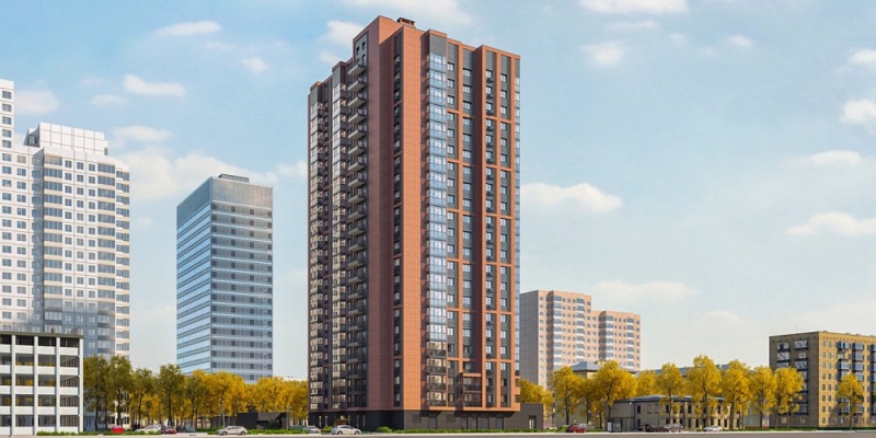 В районе Соколиная гора началось строительство дома по реновации