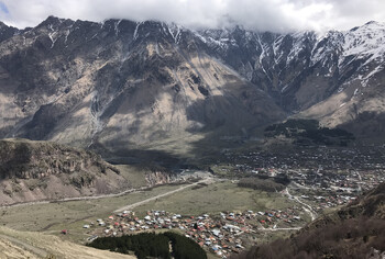 Курорт в Грузии полностью уничтожен оползнем 
